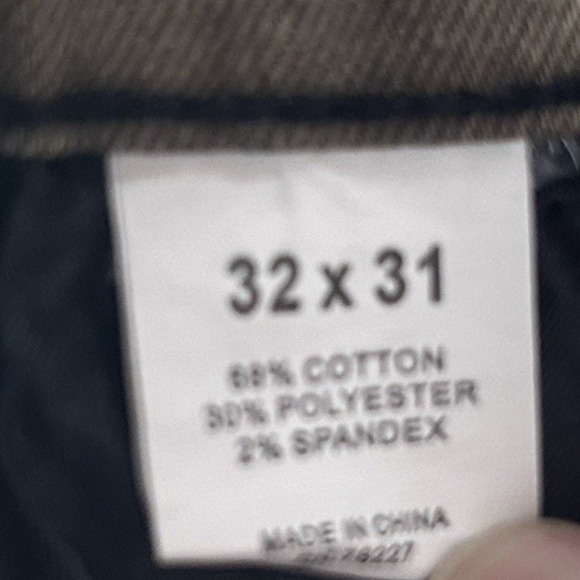 Blu Rock Denim Men's Slim Fit 4-Way Flex Jeans 32X31 Grey Denim Stretch NEW! - Picture 5 of 10